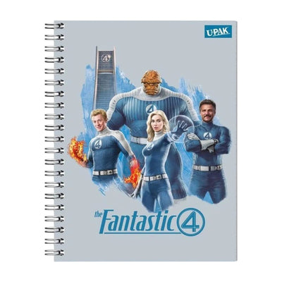 Upak UPAK, CORPORACION IMPRESORA, SA DE CV CUADERNO GLADIADOR C/100H C7 4 FANTASTICOS