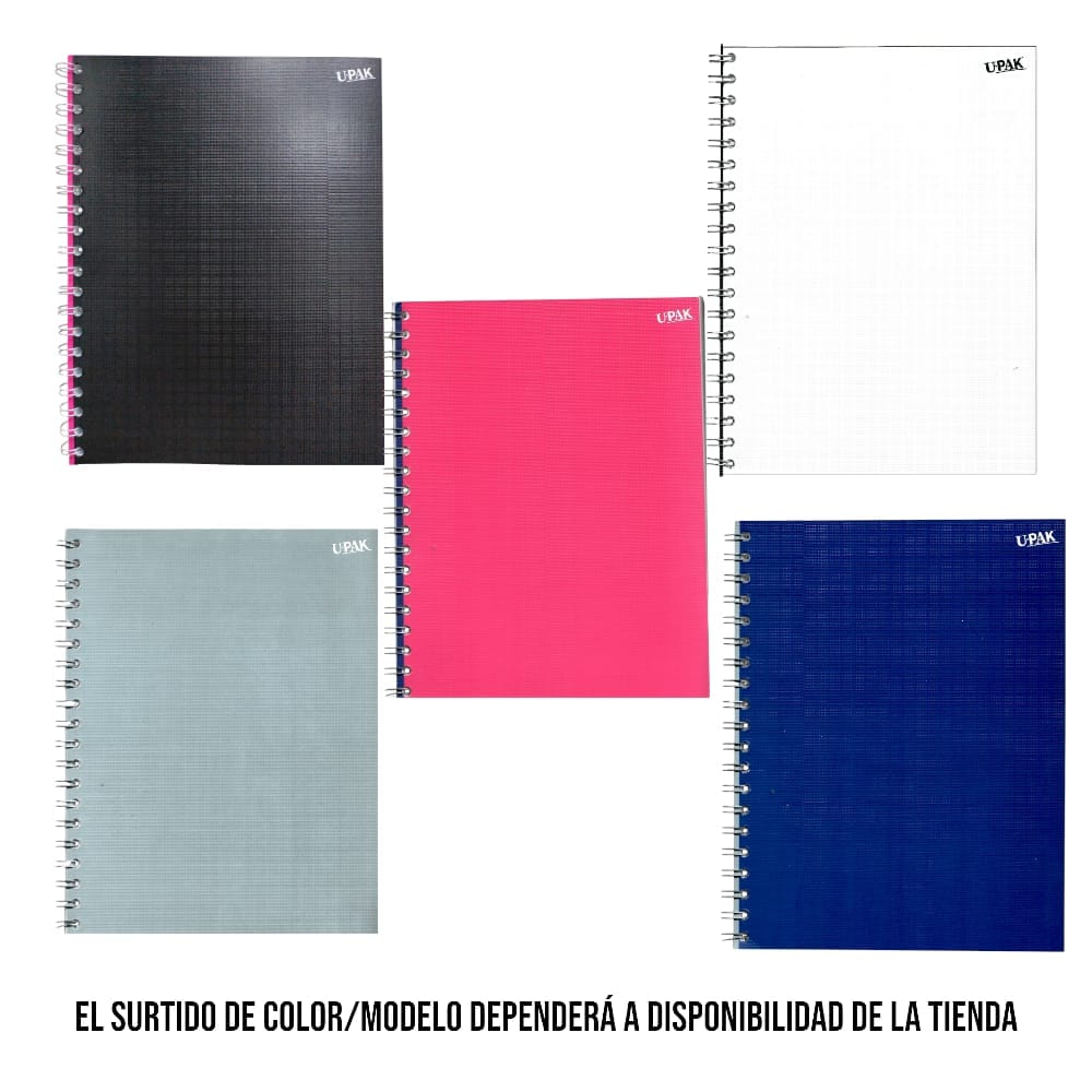 Upak UPAK, CORPORACION IMPRESORA, SA DE CV CUADERNO GLADIADOR C/100H C7 COLOR UPAK SOLIDOS