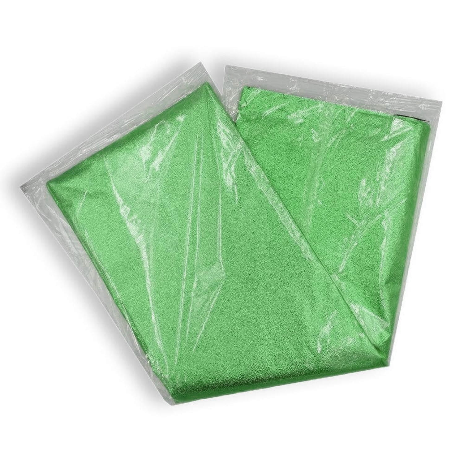 PAPEL GOFRADO 65X65 C/10PZ VERDE