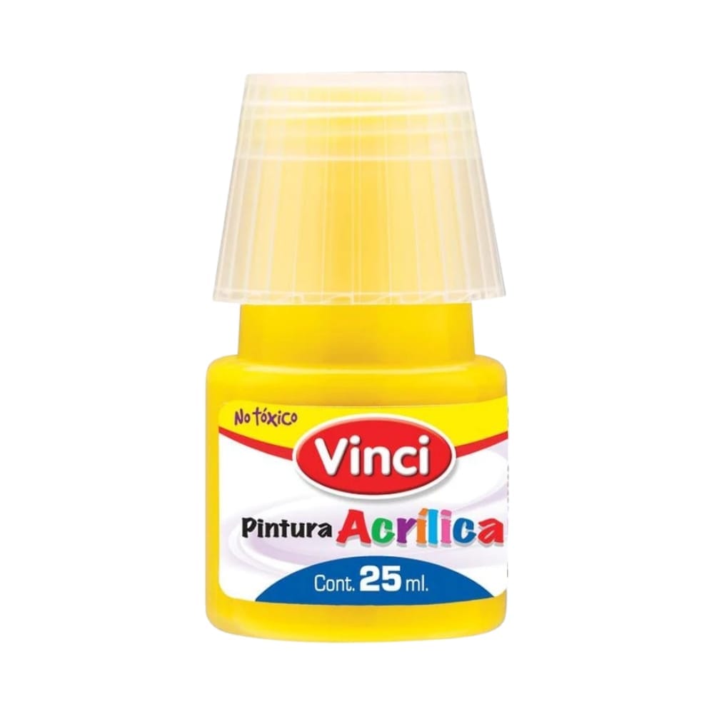 Vinci DIXON COMERCIALIZADORA, S.A. DE C.V. PINTURA ACRILICA VINCI 25ML 011 AMARILLO MEDIO