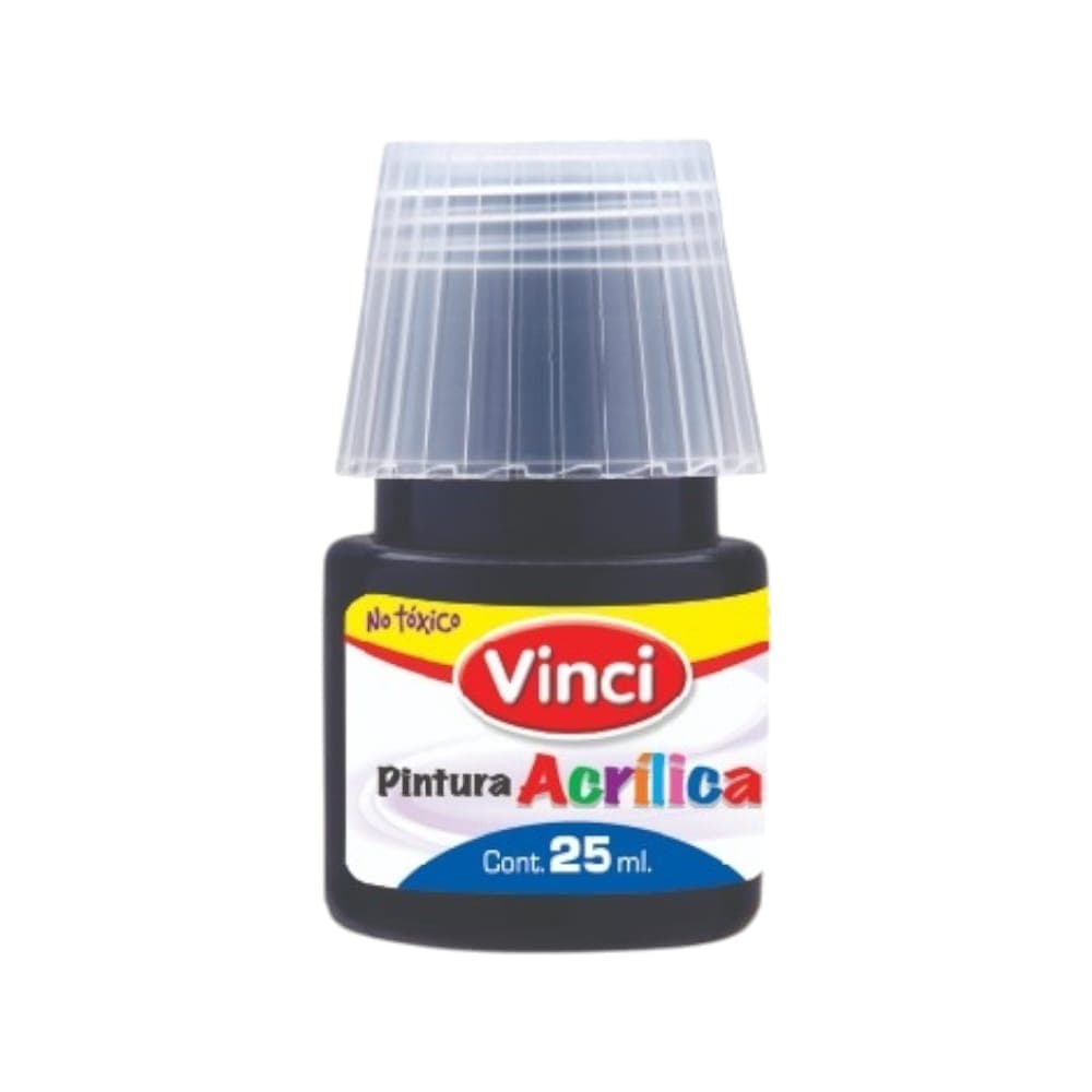 Vinci DIXON COMERCIALIZADORA, S.A. DE C.V. PINTURA ACRILICA VINCI 25ML 080 NEGRO