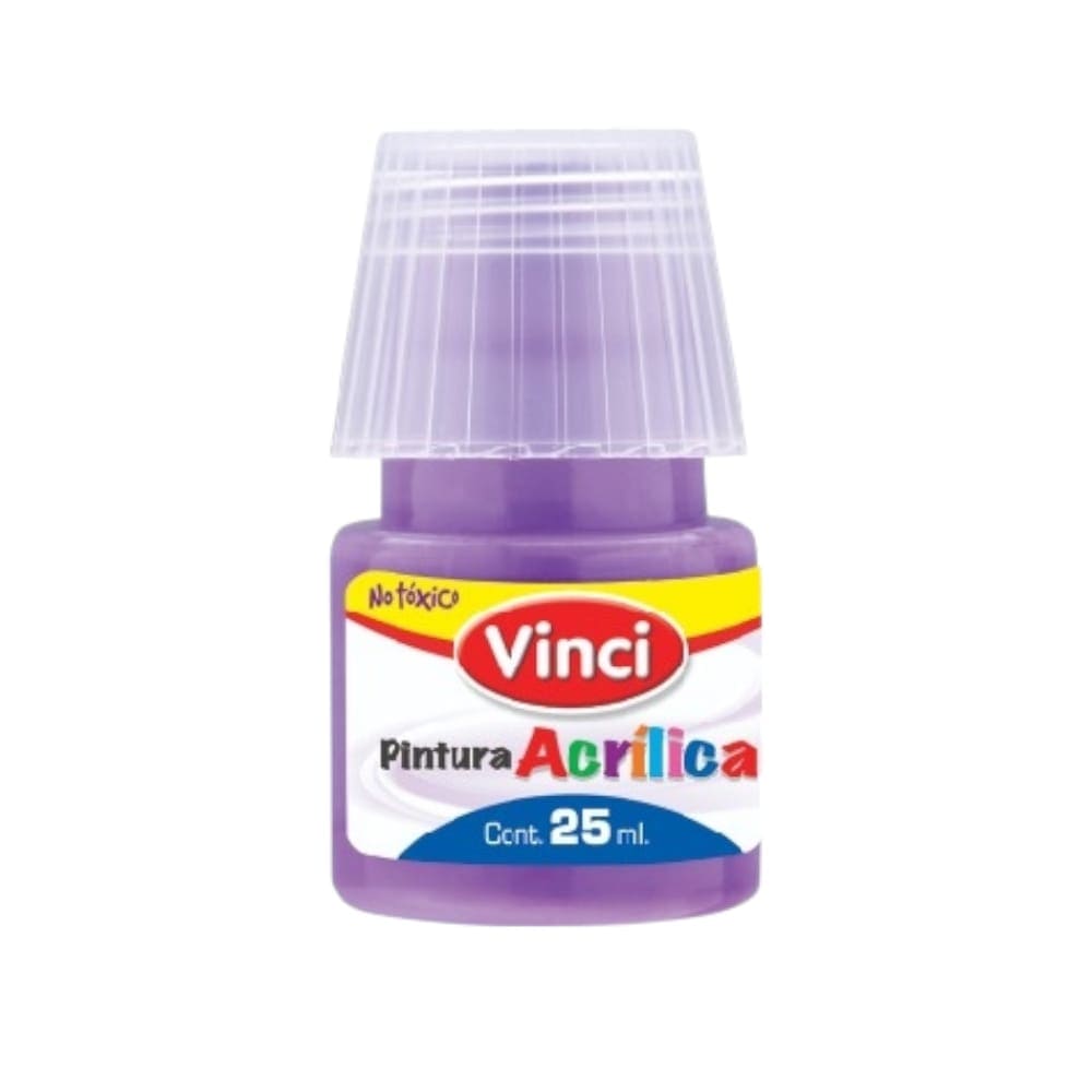 Vinci DIXON COMERCIALIZADORA, S.A. DE C.V. PINTURA ACRILICA VINCI 25ML 120 MORADO