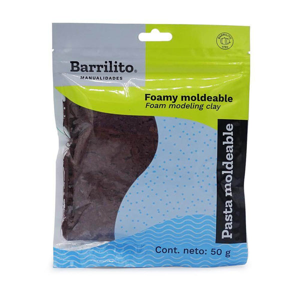 Barrilito GOBA INTERNACIONAL, S.A. DE C.V. FOAMY MOLDEABLE C/50G CHOCOLATE
