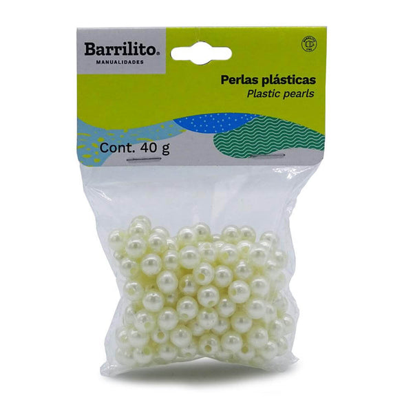 Barrilito GOBA INTERNACIONAL, S.A. DE C.V. PERLAS PLASTICAS BOLSA C/40G BARRILITO