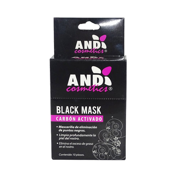 By apple ANANDA DISTRIBUCIONES, S.A. DE C.V. MASCARILLA FACIAL NEGRA 6GR C/10PZ AND