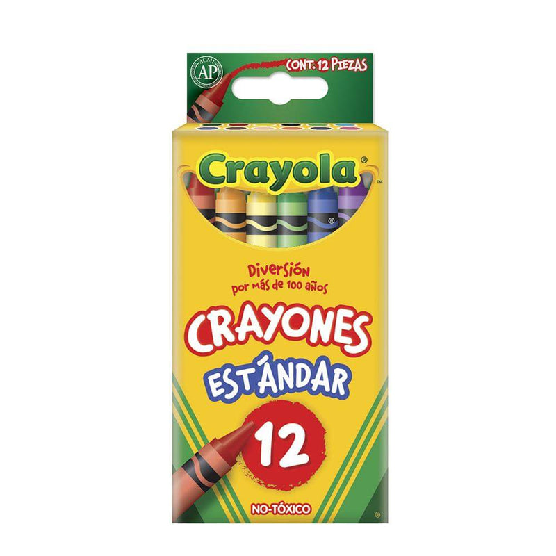 Crayola BINNEY & SMITH MEXICO, S.A. DE C.V. 12 CRAYONES ESTANDAR CRAYOLA