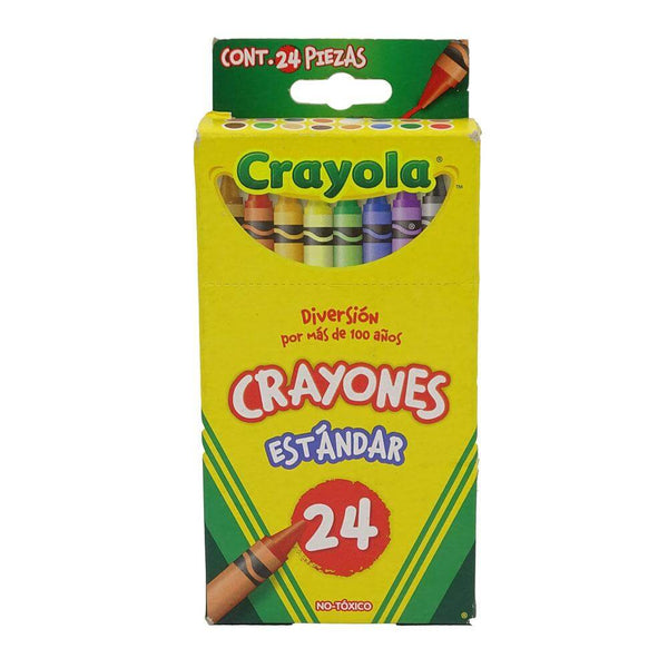 Crayola BINNEY & SMITH MEXICO, S.A. DE C.V. 24 CRAYONES ESTANDAR CRAYOLA