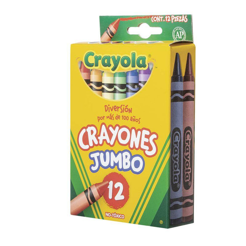 Crayola BINNEY & SMITH MEXICO, S.A. DE C.V. 12 CRAYONES JUMBO CRAYOLA