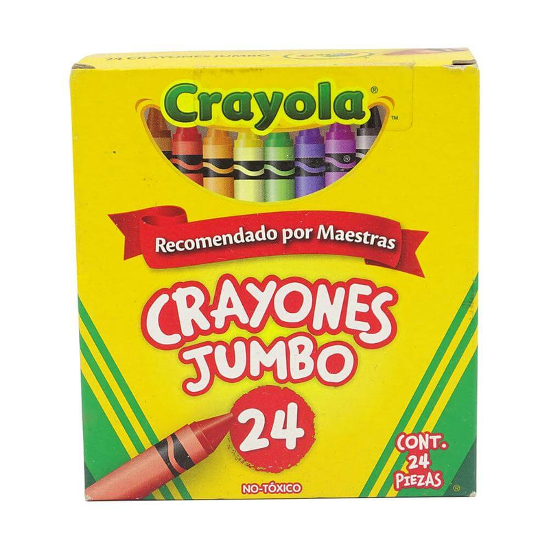 Crayola BINNEY & SMITH MEXICO, S.A. DE C.V. 24 CRAYONES JUMBO CRAYOLA