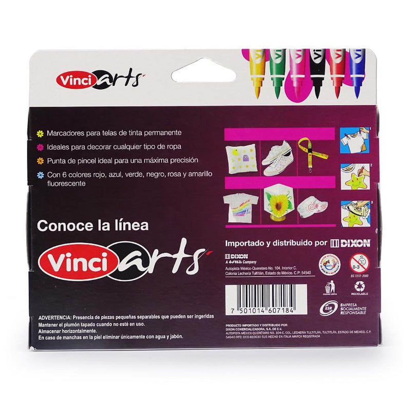 PINTURA TEXTIL VINCI PLT - Comprar en Papeleria Crayons