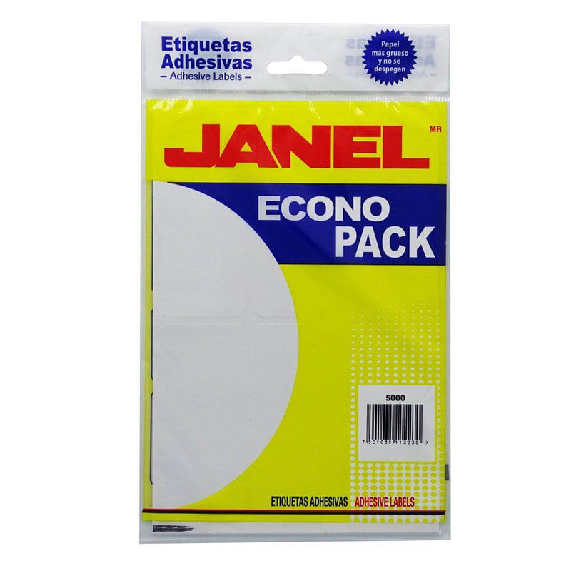 Janel JANEL, S.A. DE C.V. ETIQUETA JANEL ECONOPACK 50X00 BLANCA