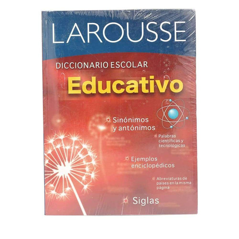 Larousse EDICIONES LAROUSSE, S.A. DE C.V. DICCIONARIO  EDUCATIVO SINONIMOS Y ANTONIMOS