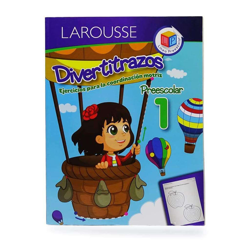 Larousse EDICIONES LAROUSSE, S.A. DE C.V. JUMBO PREESCOLAR DIVERTITRAZOS 1 LAROUSSE