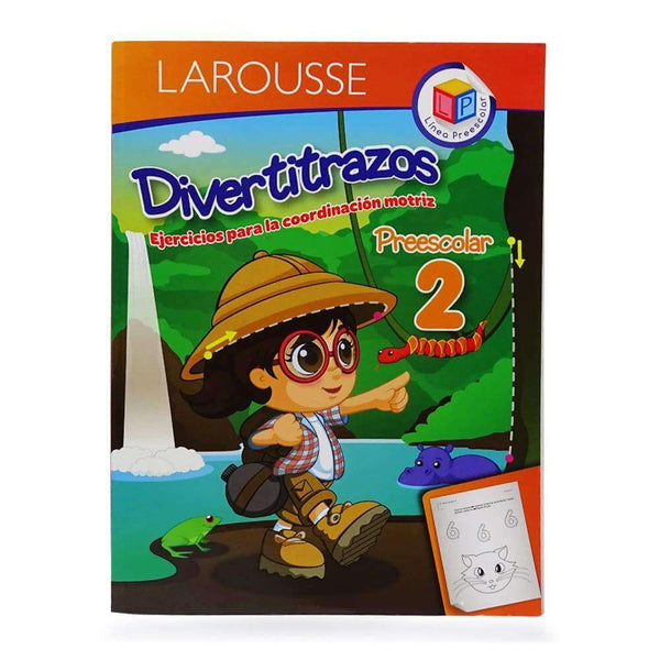 Larousse EDICIONES LAROUSSE, S.A. DE C.V. JUMBO PREESCOLAR DIVERTITRAZOS 2 LAROUSSE