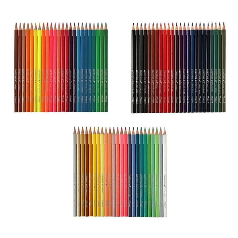 Caja de Lápices de Colores - 72 Piezas