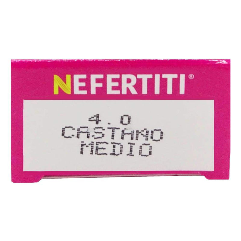 Nefertiti BEFIBA, S.A. DE C.V. TINTE NEFERTITI 4.0 CASTAÑO MEDIANO 90G