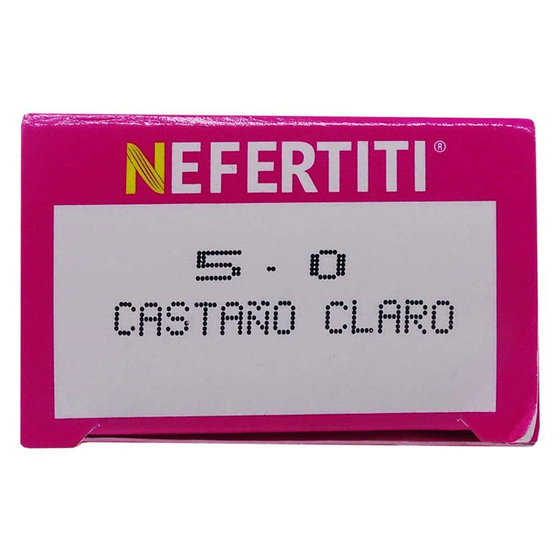 Nefertiti BEFIBA, S.A. DE C.V. TINTE NEFERTITI 5.0 CASTAÑO CLARO 90G