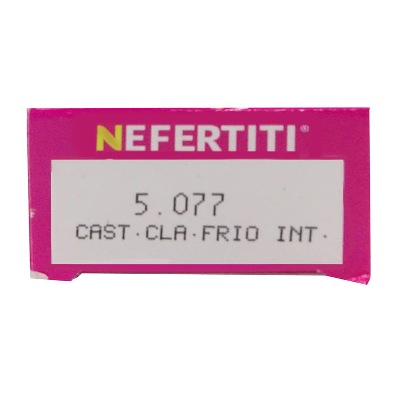 Nefertiti BEFIBA, S.A. DE C.V. TINTE NEFERTITI 5.077 CASTAÑO CLARO MATE INTENSO 90G