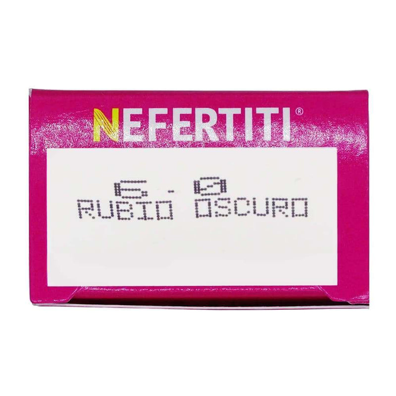Nefertiti BEFIBA, S.A. DE C.V. TINTE NEFERTITI 90G 6.0 RUBIO OSCURO