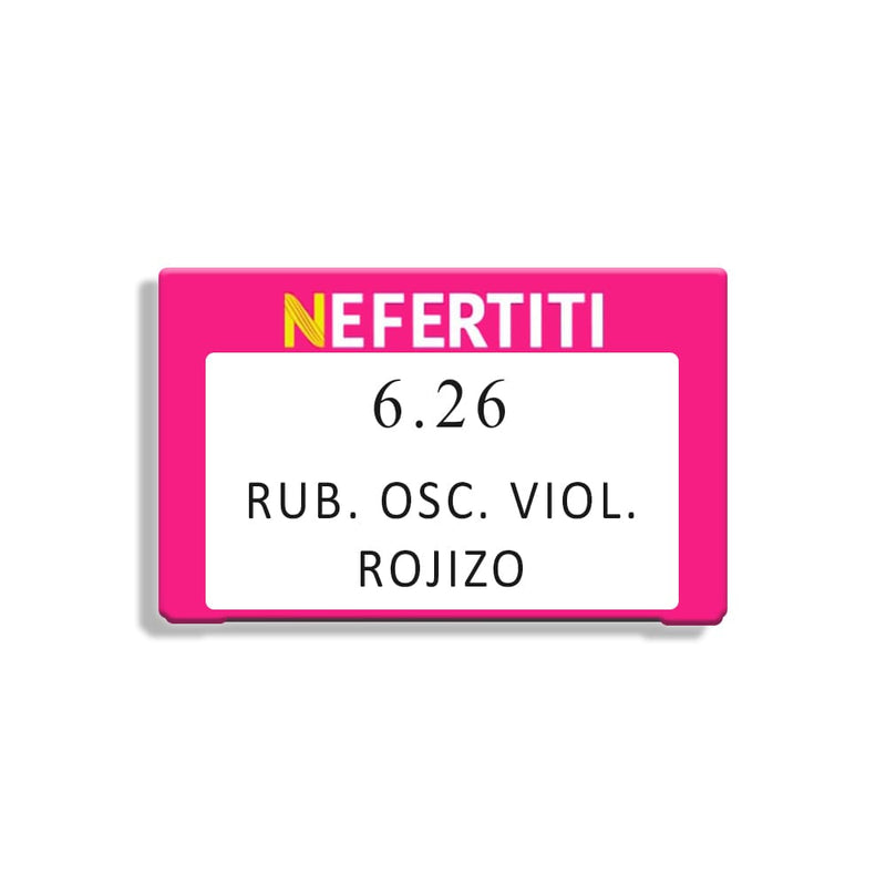 Nefertiti BEFIBA, S.A. DE C.V. TINTE NEFERTITI 90G 6.26 RUBIO OSCURO VIOLETA ROJIZO