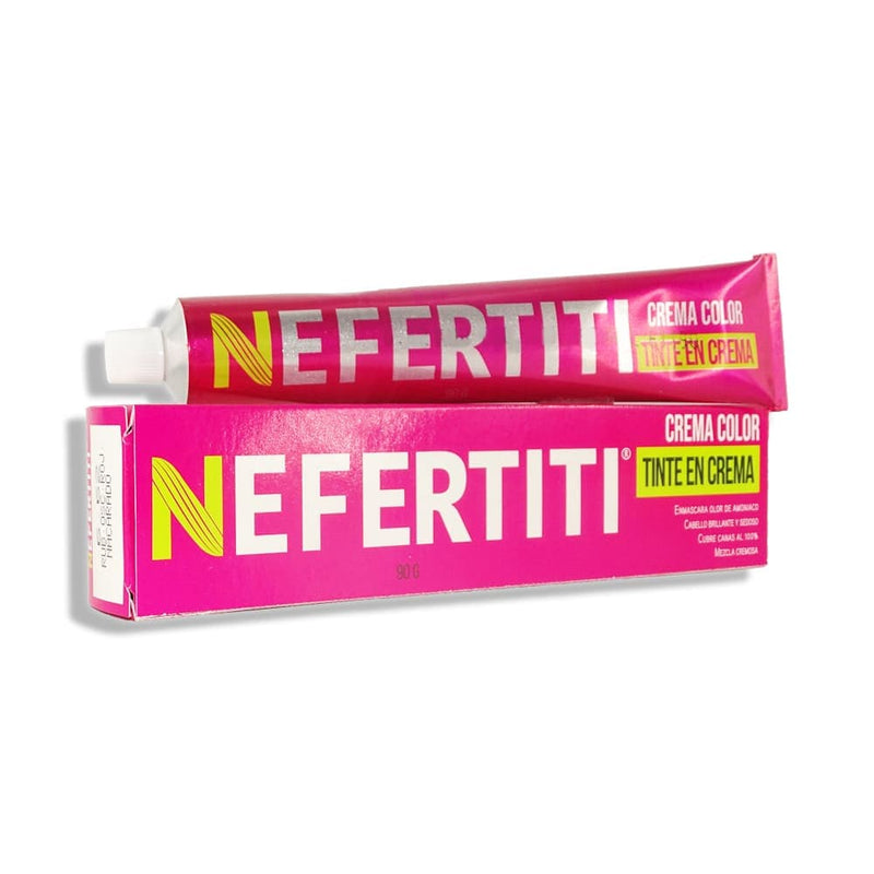 Nefertiti BEFIBA, S.A. DE C.V. TINTE NEFERTITI 90G 6.62 RUBIO OSCURO ROJIZO NACARADO
