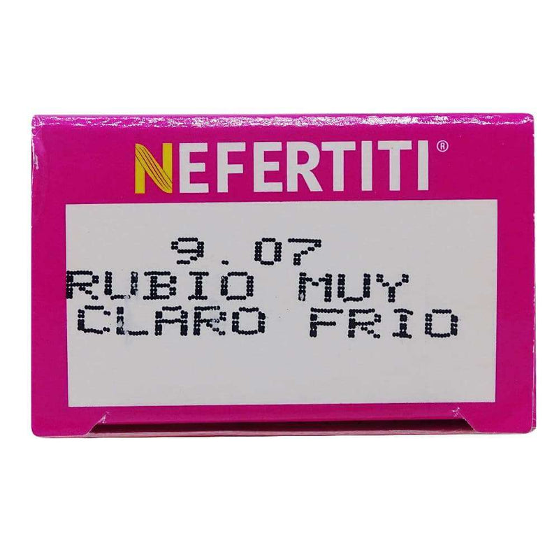 Nefertiti BEFIBA, S.A. DE C.V. TINTE NEFERTITI 90G 9.07 RUBIO MUY CLARO FRIO