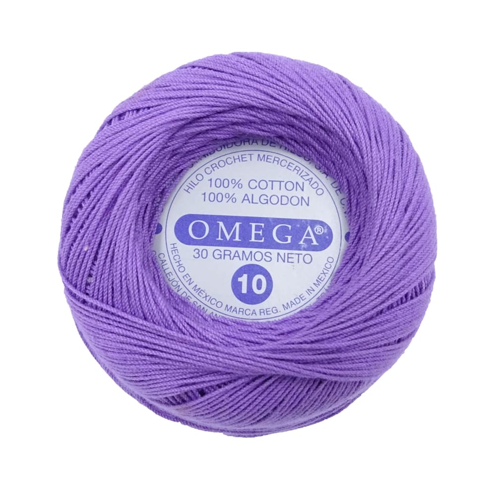 HILO CROCHET OMEGA #10 30g 12PZ ROSADO C121 – Almacen Sun Wah