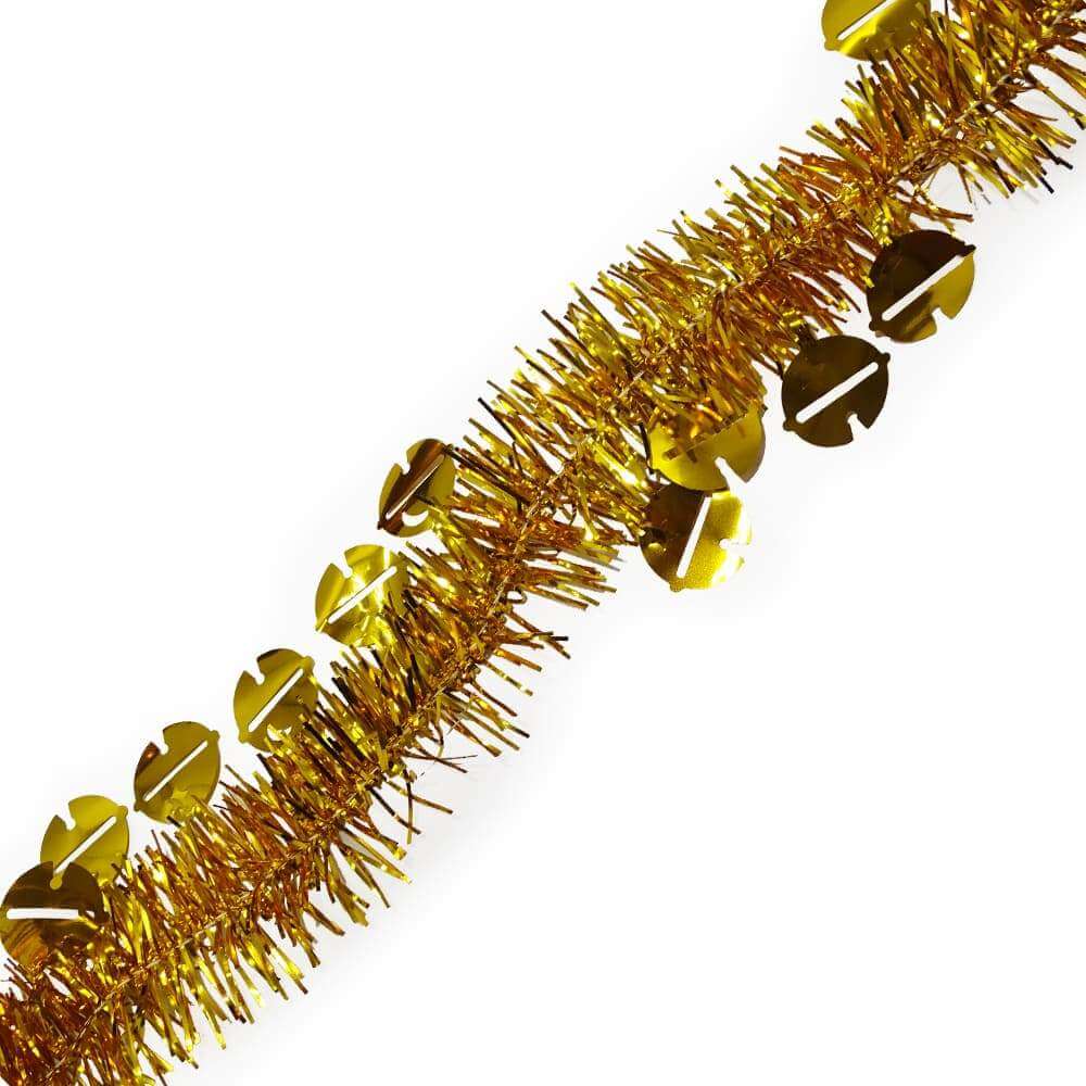 Santa´s Land JANEL (SANTA'S LAND), S.A. DE C.V. GUIRNALDA METALICA DOBLE CASCABEL #7 20M COLORES A ELEGIR