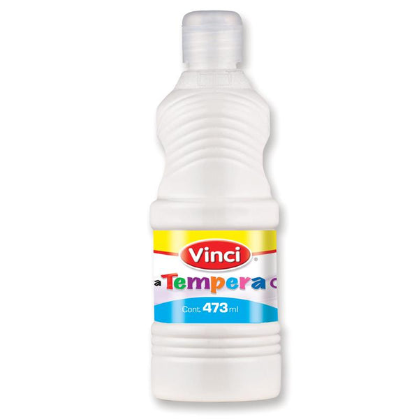 Vinci DIXON COMERCIALIZADORA, S.A. DE C.V. PINTURA TEMPERA VINCI 473ML BLANCO P/LETREROS