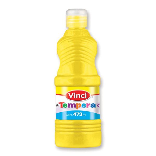 Vinci DIXON COMERCIALIZADORA, S.A. DE C.V. PINTURA TEMPERA VINCI 473ML FLUORESCENTE AMARILLO