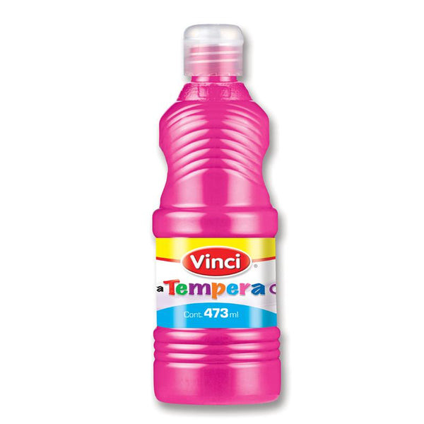 Vinci DIXON COMERCIALIZADORA, S.A. DE C.V. PINTURA TEMPERA VINCI 473ML FLUORESCENTE ROSA