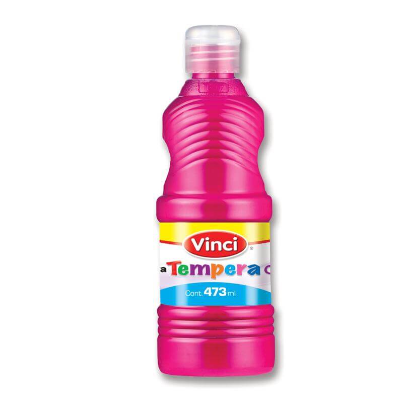 Vinci DIXON COMERCIALIZADORA, S.A. DE C.V. PINTURA TEMPERA VINCI 473ML MAGENTA