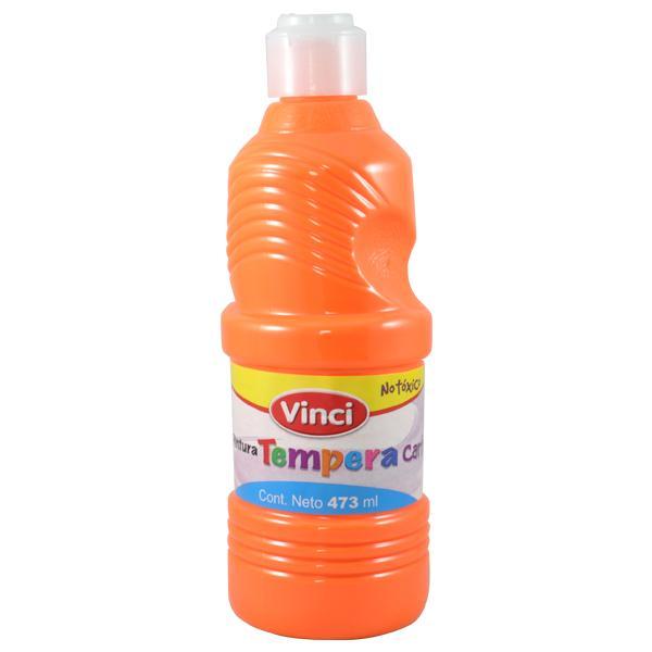 Vinci DIXON COMERCIALIZADORA, S.A. DE C.V. PINTURA TEMPERA VINCI 473ML ROJO NARANJA