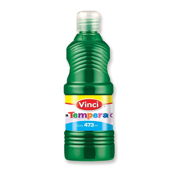 Vinci DIXON COMERCIALIZADORA, S.A. DE C.V. PINTURA TEMPERA VINCI 473ML VERDE ESMERALDA